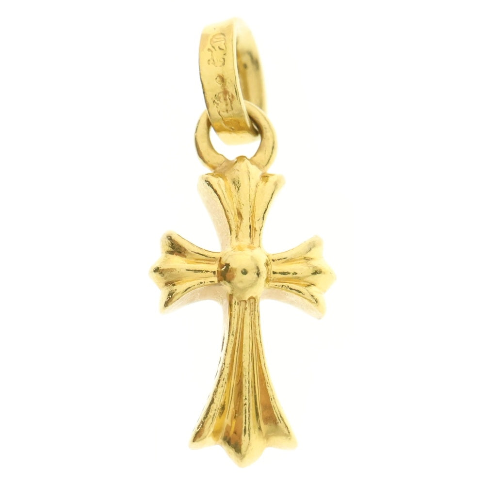 CHROME HEARTS(クロムハーツ) 22K CRS BBYFAT ベイビーファットクロス ペンダントトップ ゴールド BCA037