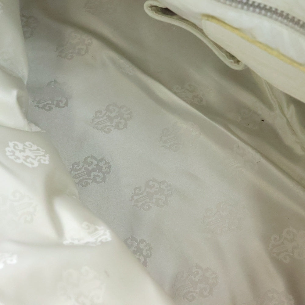 CHROME HEARTS(クロムハーツ) #2 SLOUCHY スラウチー CHフレア装飾 ハンドバッグ ホワイト