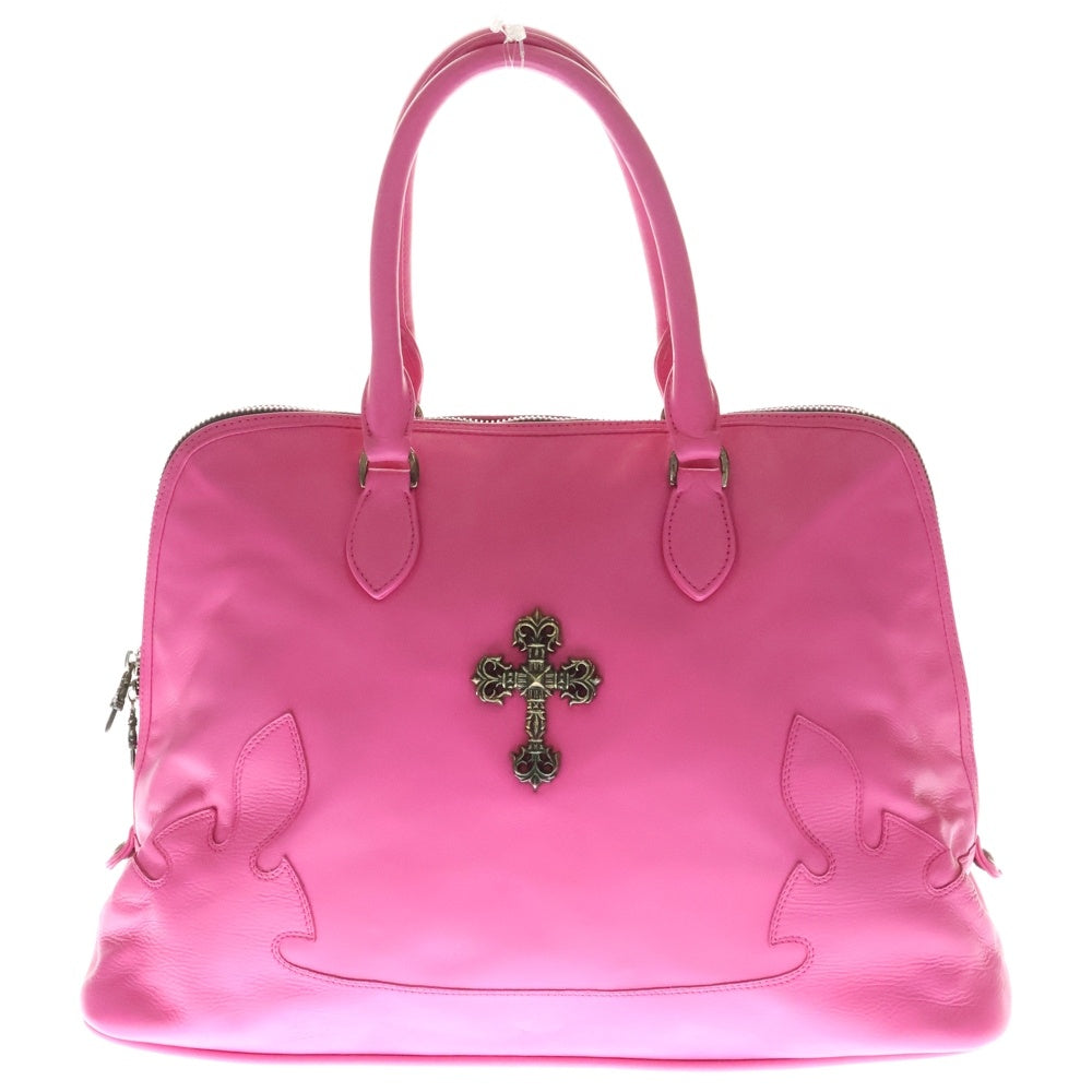 CHROME HEARTS(クロムハーツ) #2 SLOUCHY スラウチー フィリグリー装飾 ハンドバッグ レザー ピンク