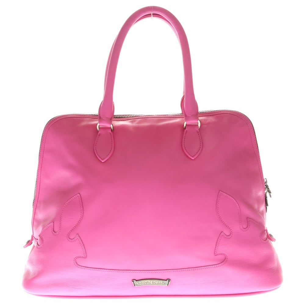 CHROME HEARTS(クロムハーツ) #2 SLOUCHY スラウチー フィリグリー装飾 ハンドバッグ レザー ピンク