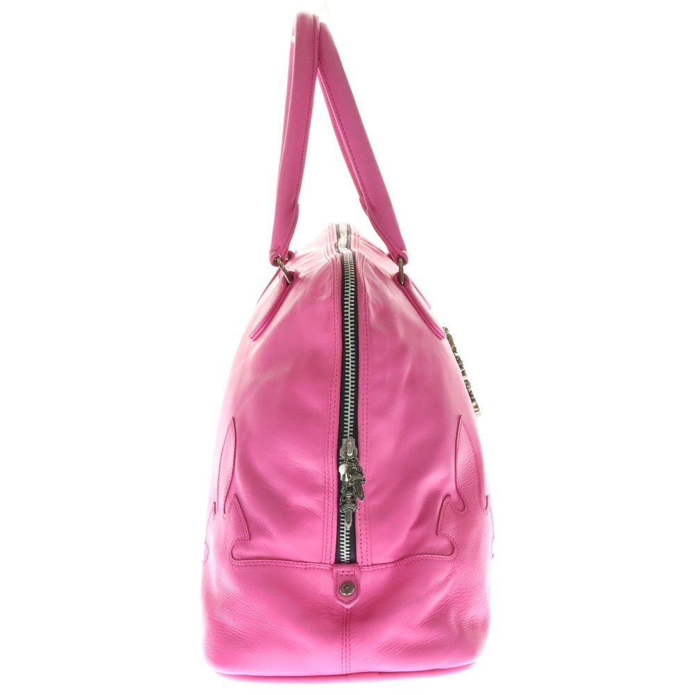 CHROME HEARTS(クロムハーツ) #2 SLOUCHY スラウチー フィリグリー装飾 ハンドバッグ レザー ピンク