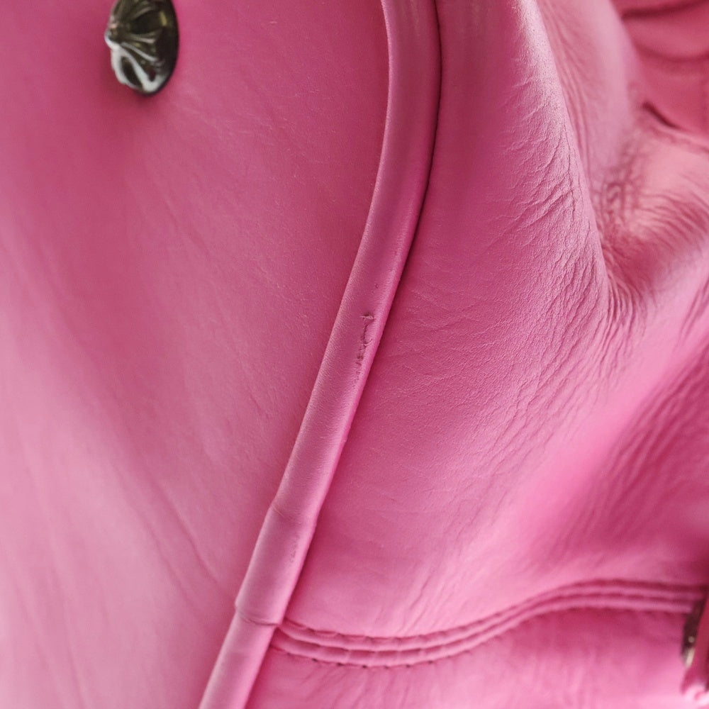 CHROME HEARTS(クロムハーツ) #2 SLOUCHY スラウチー フィリグリー装飾 ハンドバッグ レザー ピンク