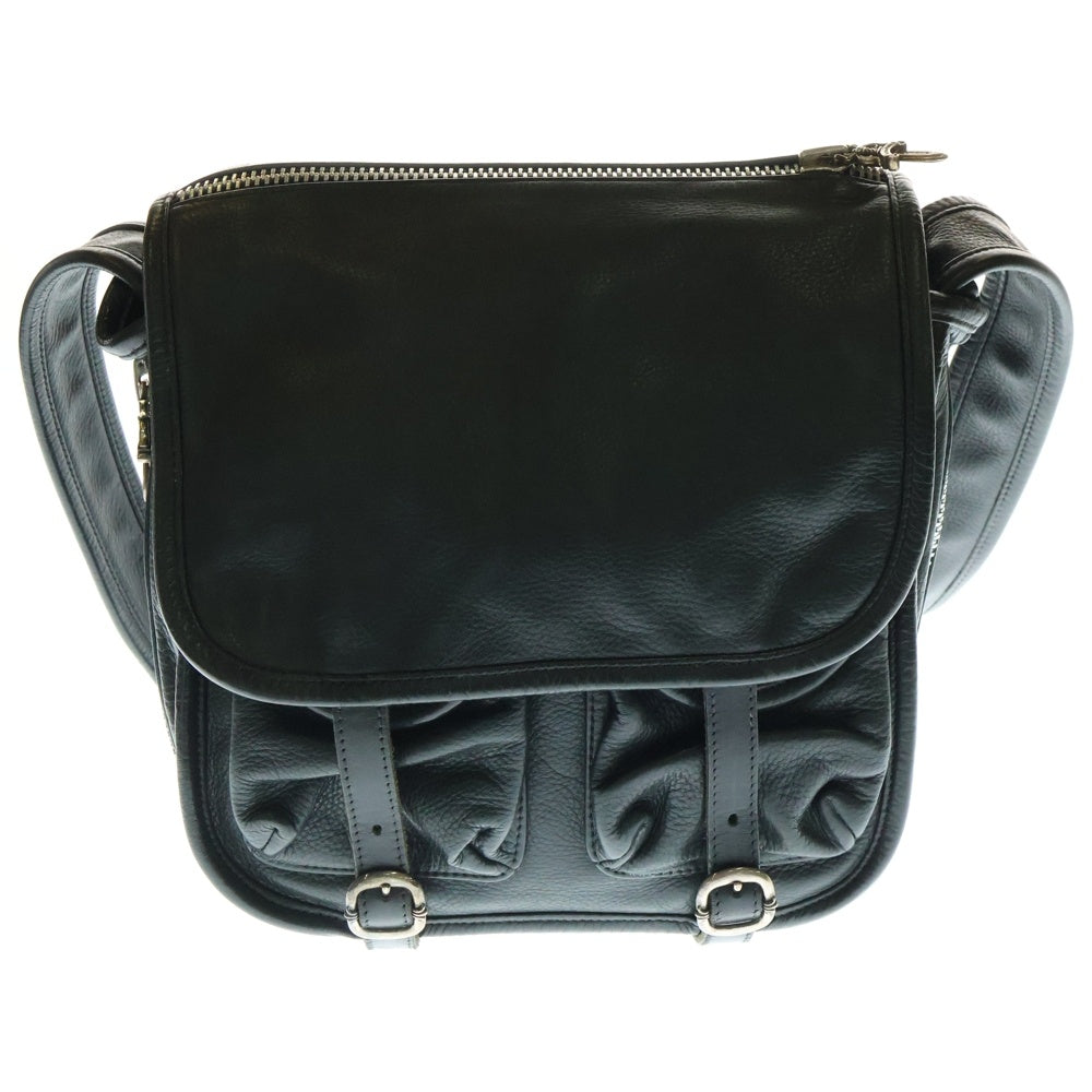 CHROME HEARTS(クロムハーツ) SOFT SHOULDER TINY タイニー ソフト ショルダーバッグ メッセンジャーバッグ ブラック/シルバー