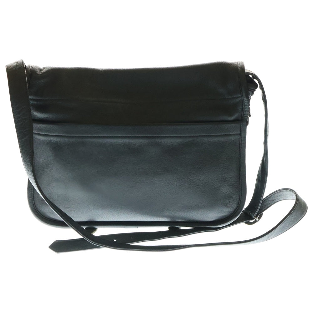 CHROME HEARTS(クロムハーツ) SOFT SHOULDER ソフト ショルダーバッグ メッセンジャーバッグ ブラック/シルバー