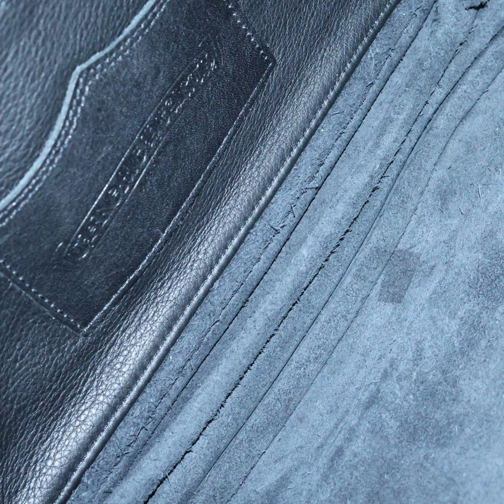 CHROME HEARTS(クロムハーツ) SOFT SHOULDER ソフト ショルダーバッグ メッセンジャーバッグ ブラック/シルバー
