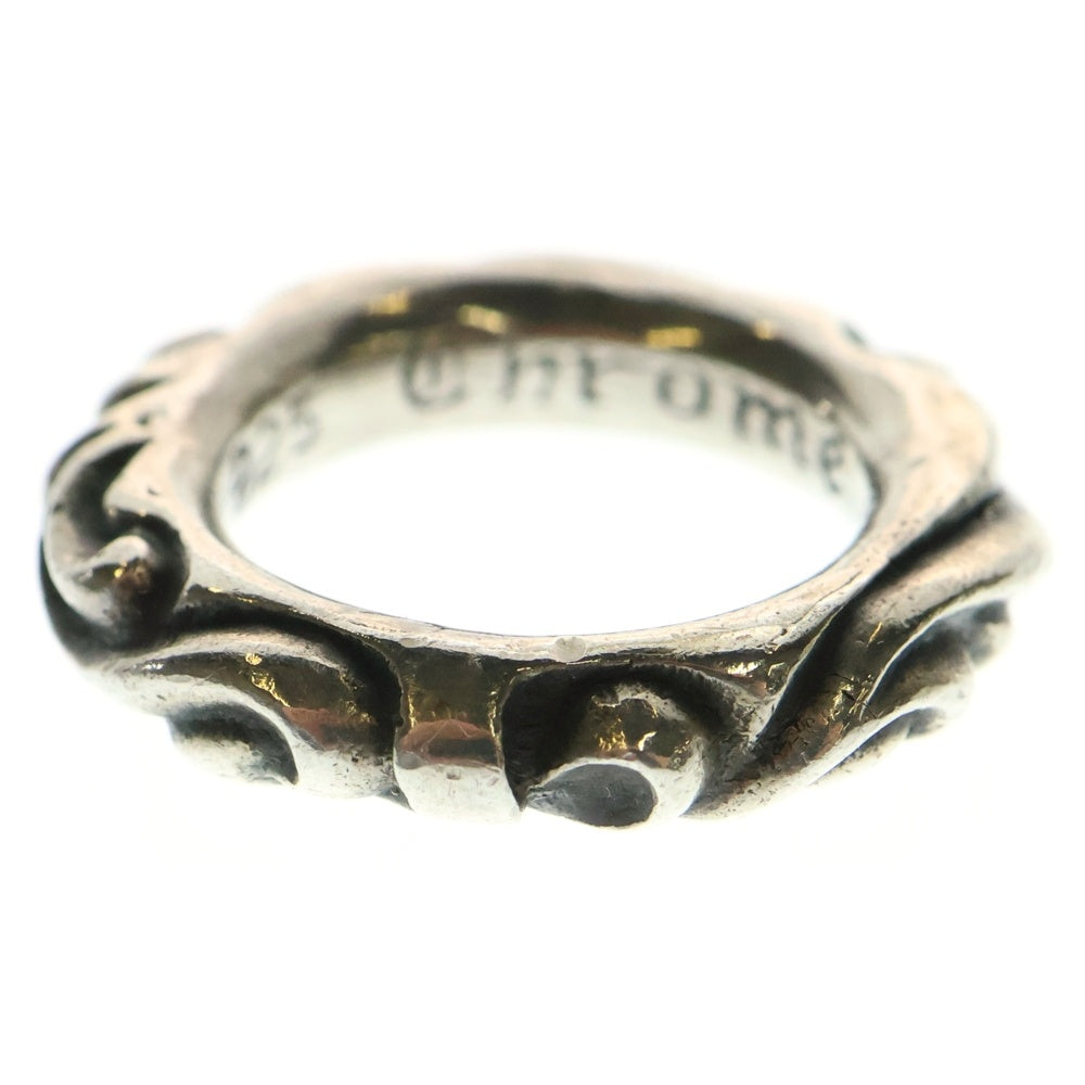 CHROME HEARTS(クロムハーツ) SCRL BAND スクロールバンド リング シルバー BCA351