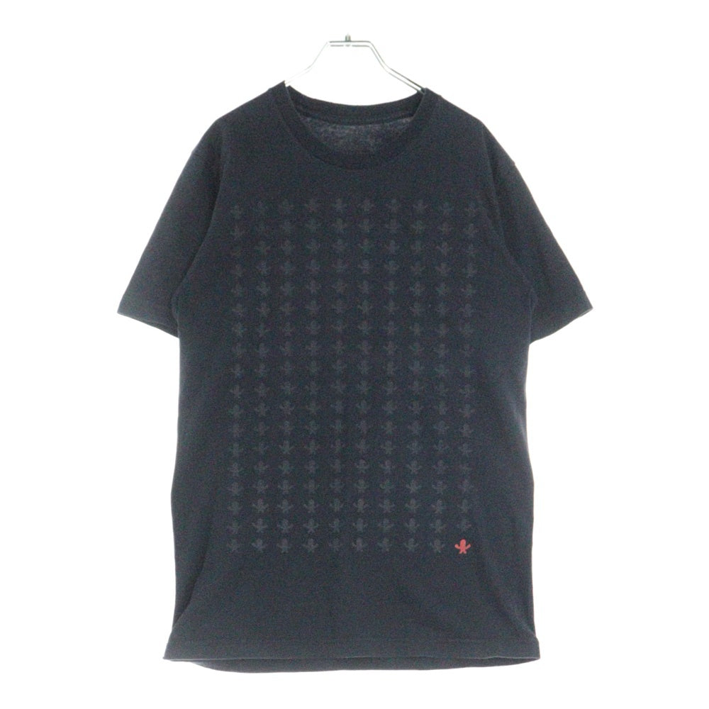 CHROME HEARTS(クロムハーツ) FOTI S/S TEE ハリスティーター ボックスプリント半袖Tシャツ カットソー ブラック