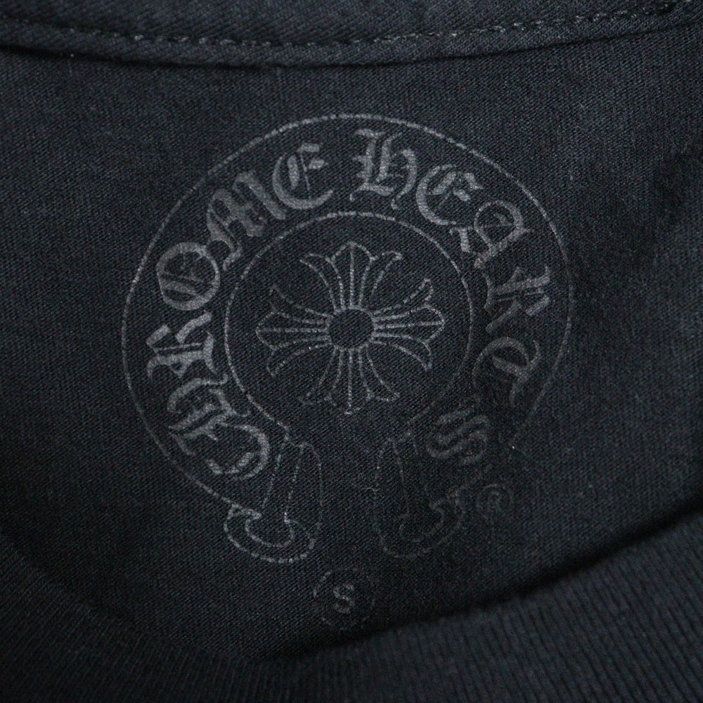 CHROME HEARTS(クロムハーツ) FOTI HARRIS TEETER SILHOUETTE フォティ ハリスティーター シルエット プリント半袖Tシャツ カットソー ブラック