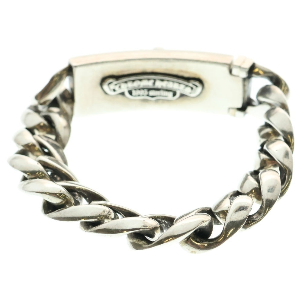 CHROME HEARTS(クロムハーツ) ID DAGGER ダガーIDクラシックリンクブレスレット 12LINK シルバー BCA156