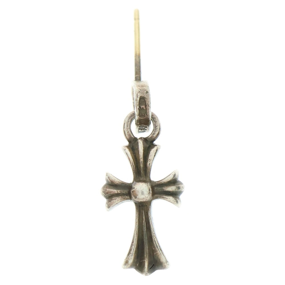 CHROME HEARTS(クロムハーツ) BBY F PPRCHN ベイビーファットクロス ドロップピアス シルバー BCA090