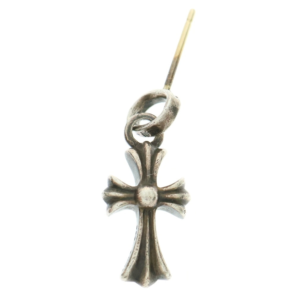 CHROME HEARTS(クロムハーツ) BBY F PPRCHN ベイビーファットクロス ドロップピアス シルバー BCA090