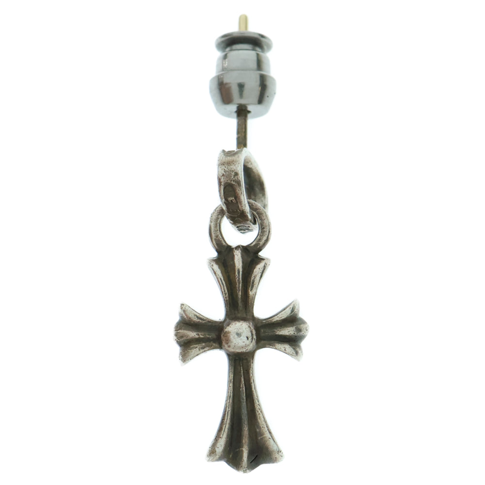 CHROME HEARTS(クロムハーツ) BBY F PPRCHN ベイビーファットクロス ドロップピアス シルバー BCA090
