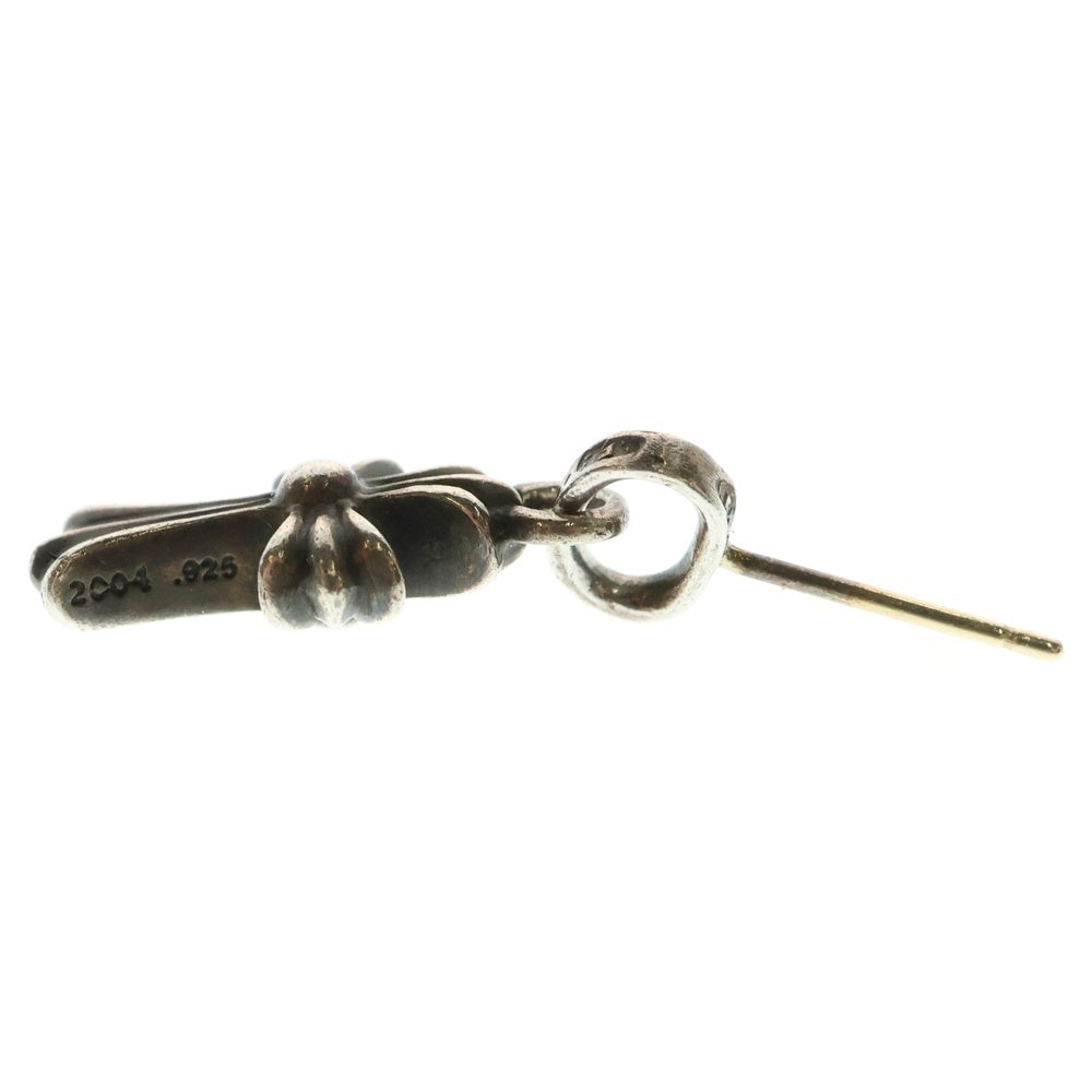 CHROME HEARTS(クロムハーツ) BBY F PPRCHN ベイビーファットクロス ドロップピアス シルバー BCA090