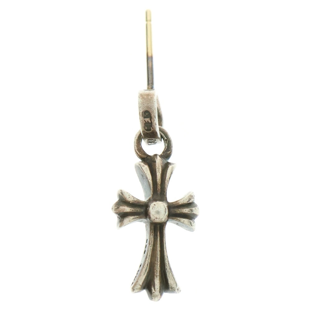 CHROME HEARTS(クロムハーツ) BBY F PPRCHN ベイビーファットクロス ドロップピアス シルバー BCA090
