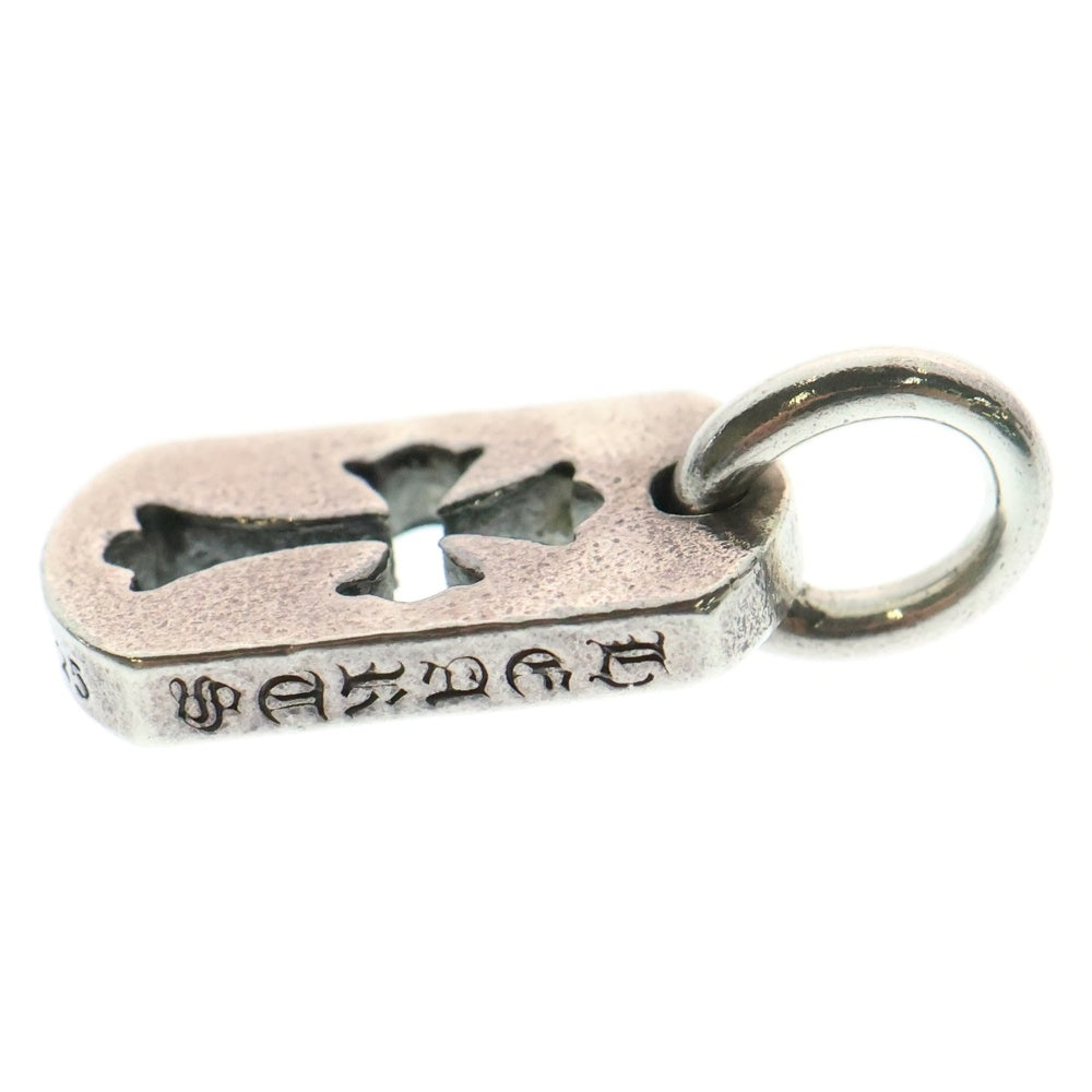 CHROME HEARTS(クロムハーツ) DT TNY CO CRS タイニーカットアウトクロスドッグタグ チャーム ペンダントトップ シルバー BCA252