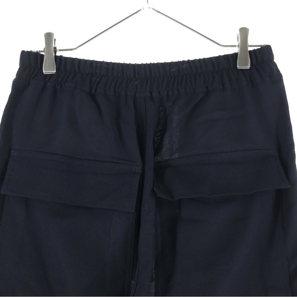 Rick Owens(リックオウエンス) 20AW ドローストリングクロップドパンツ スラックス ブラック RU20F3397-WE