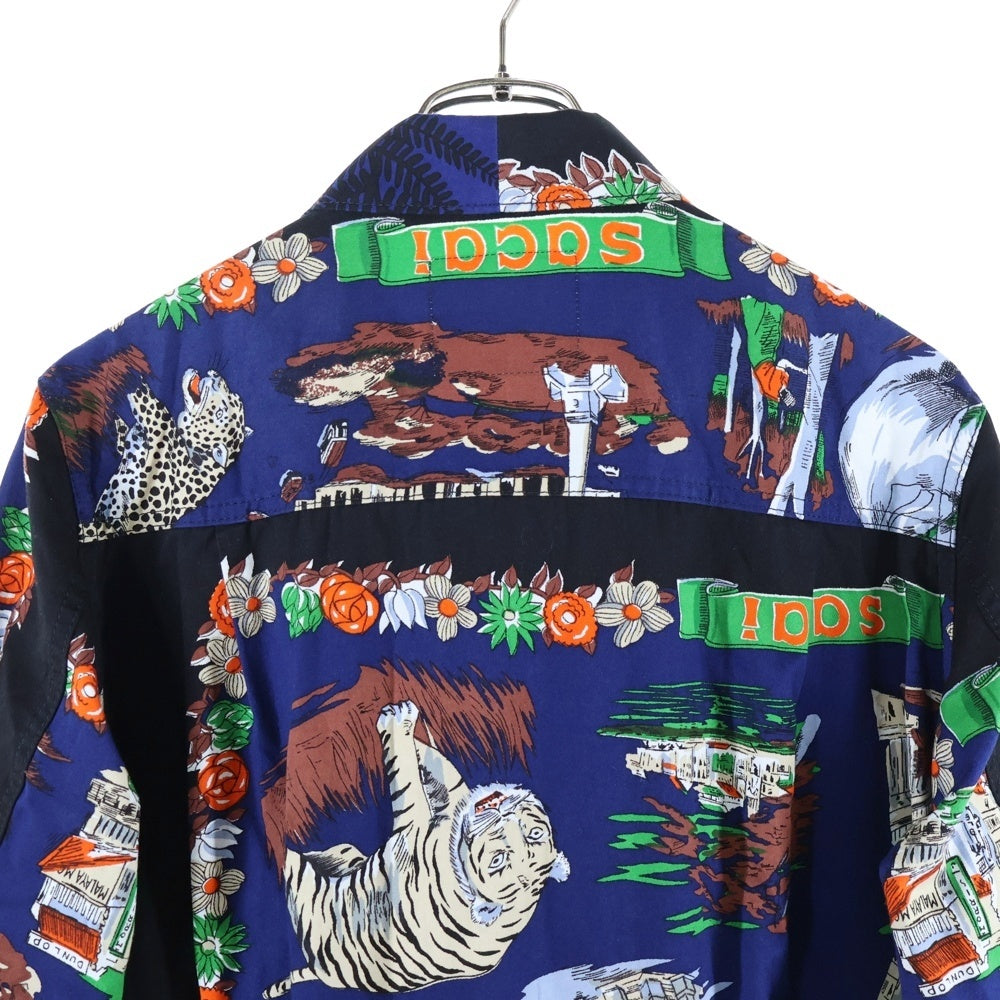 Sacai(サカイ) 21SS Archive Print Mix Jacket アーカイブ プリント ミックス ジャケット ブルゾン トラッカージャケット 21-02524M