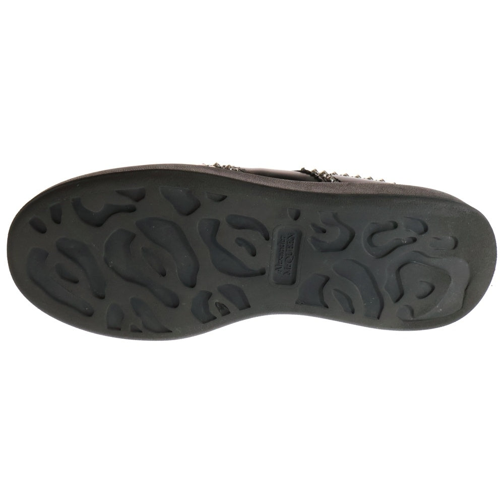 Alexander McQueen(アレキサンダーマックイーン) Hybrid Lace Up レザードレスシューズ スタッズ ブラック/シルバー610809
