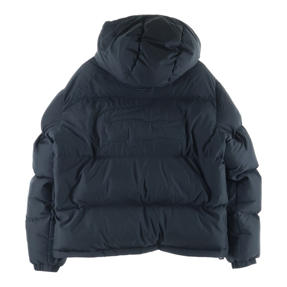 LACOSTE(ラコステ) バックステッチ ショートダウンジャケット ブラック BH4484
