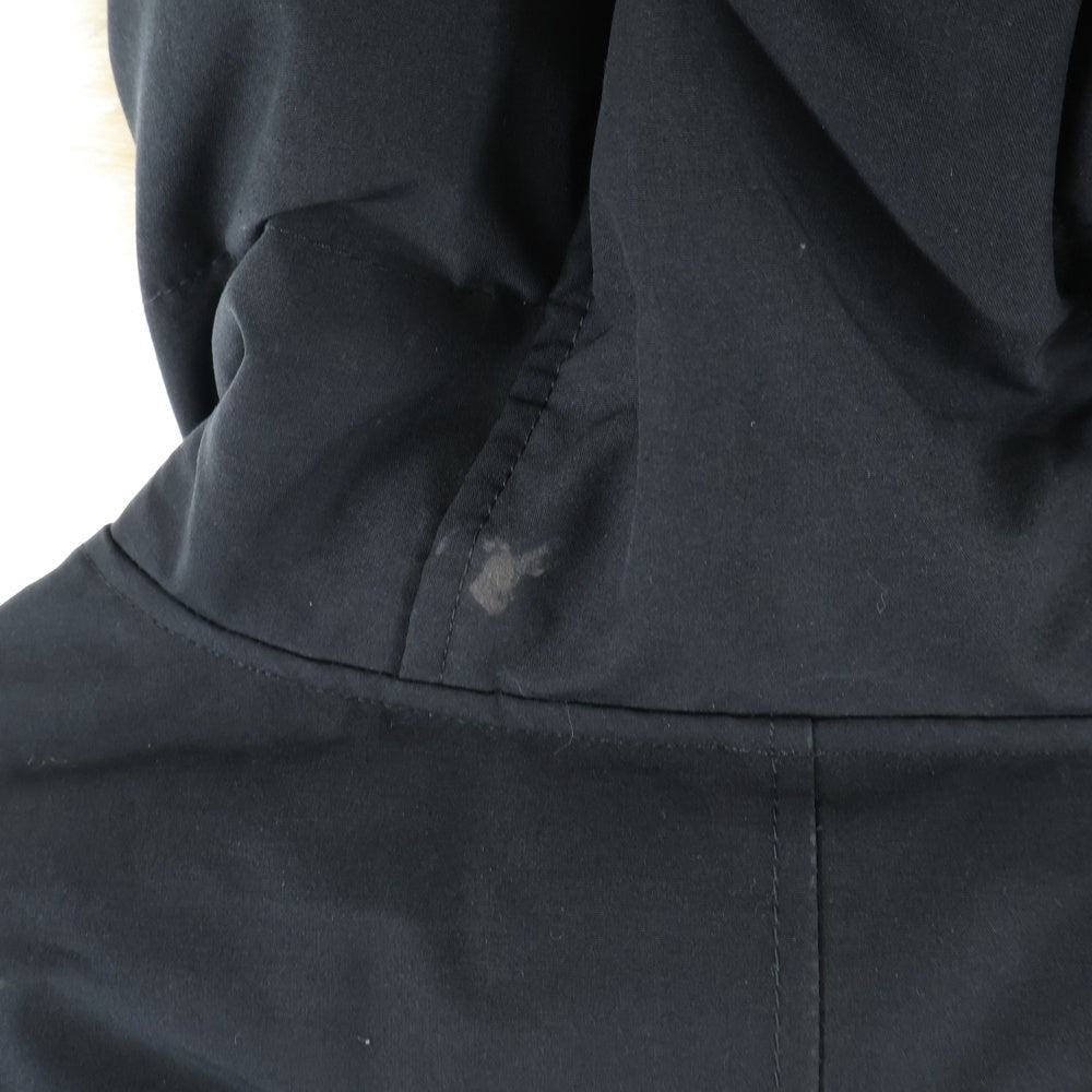 CANADA GOOSE(カナダグース) BLACK LABELCARSON PARKA ブラックレーベル カーソンパーカー コヨーテファー付き フーデッド ナイロン ダウンジャケット ブラック 3805MB