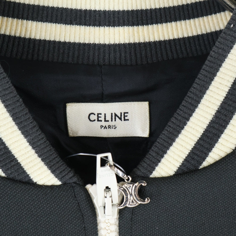 CELINE(セリーヌ) トリオンフ テックトラックジャケット ブラック/ホワイト 2Y28H021W.10CE