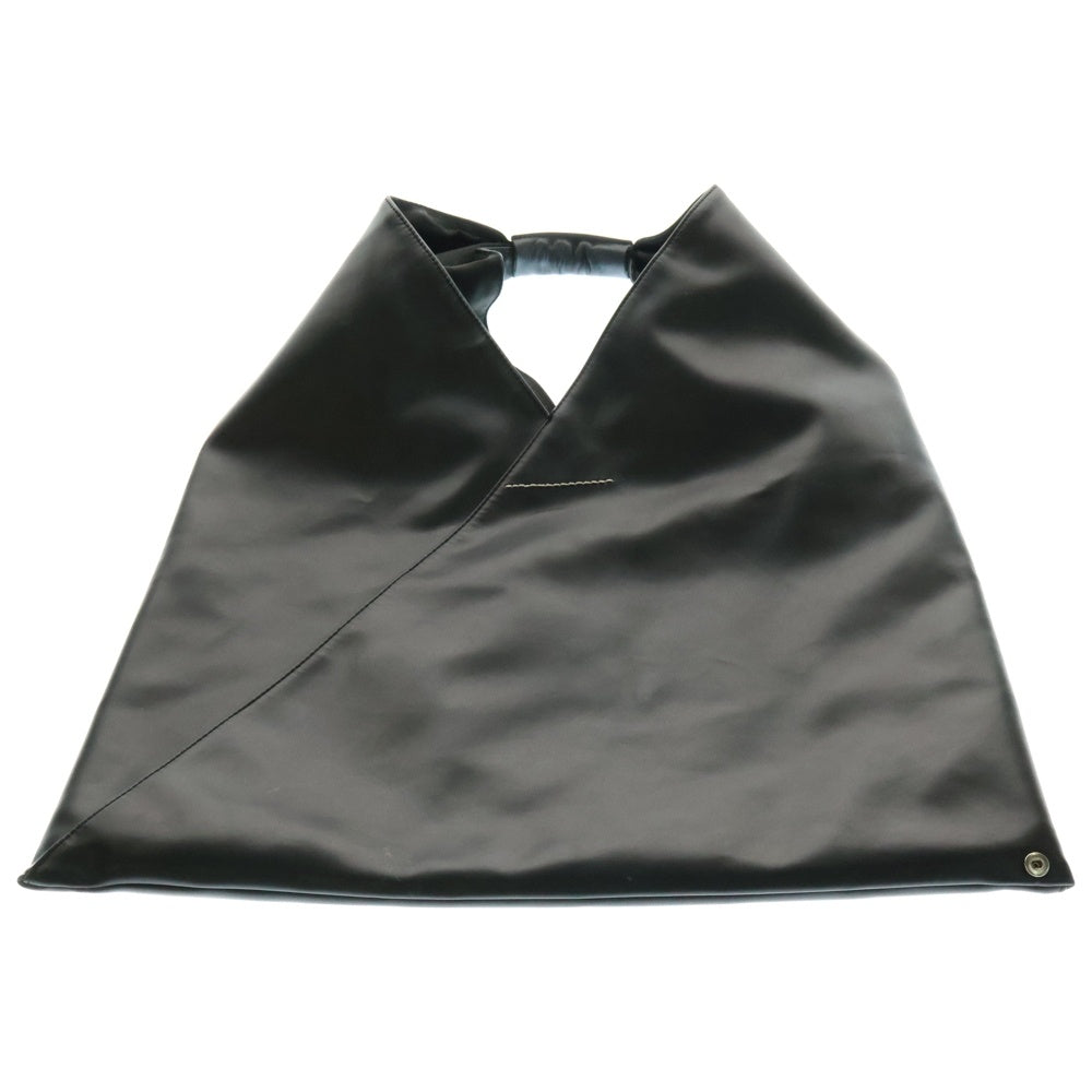 MM6 Maison Margiela(エムエムシックスメゾンマルジェラ) JAPANESE BAG エコレザー ジャパニーズバッグ ハンドバッグ ブラック S54WD0039 P4313