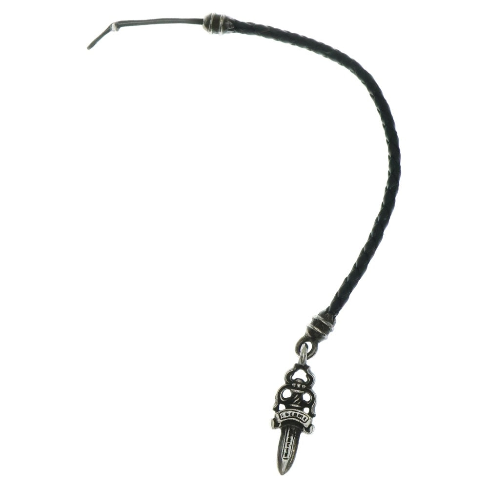 CHROME HEARTS(クロムハーツ) ダガー フォンストラップ シルバー/ブラック