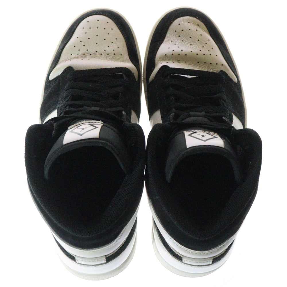 NIKE(ナイキ) AIR JORDAN1 MID Omega/Black/White DH6933-100 エアジョーダン1 ミッドカットスニーカー ブラック/ホワイト US8.5/26.5cm