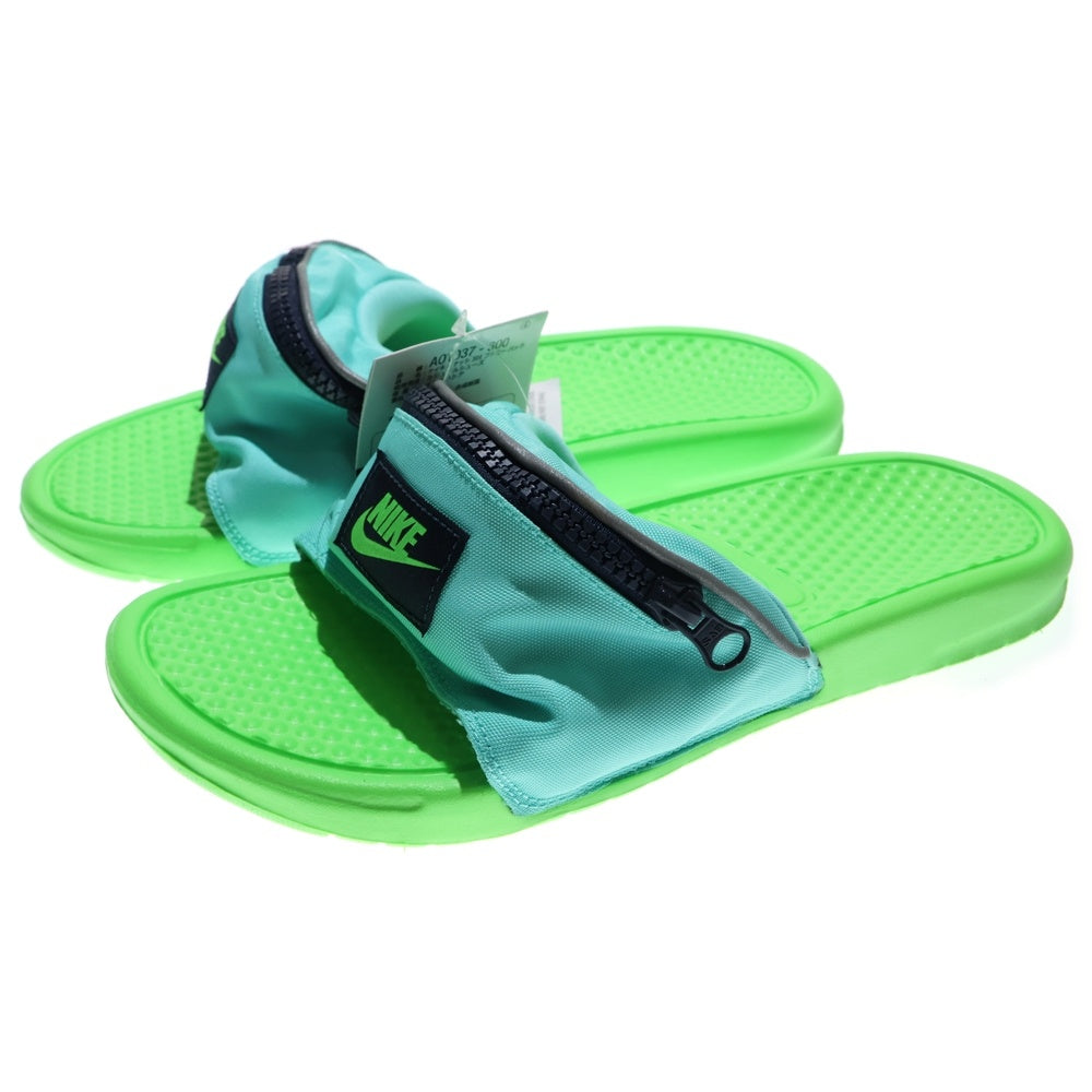NIKE(ナイキ) BENASSI JDI FANNY PACK AO1037-300 ベナッシ ファニーパック サンダル シューズ ブルー/グリーン US9/27cm