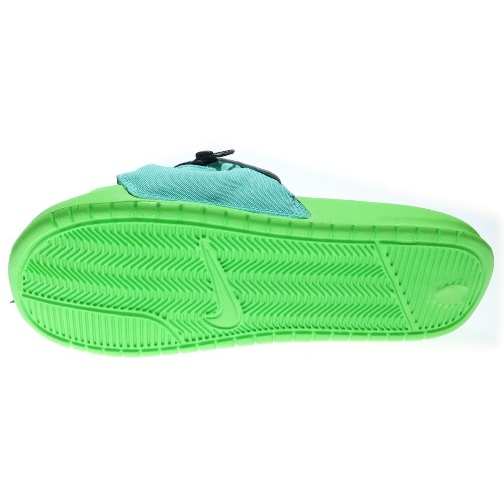 NIKE(ナイキ) BENASSI JDI FANNY PACK AO1037-300 ベナッシ ファニーパック サンダル シューズ ブルー/グリーン US9/27cm