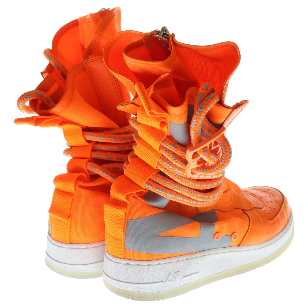 NIKE(ナイキ) SF AIR FORCE 1 HIGH TOTAL ORENGE AA1128-800 SFエアフォース1ハイ トータルオレンジ ハイカットスニーカー オレンジ US11/29cm