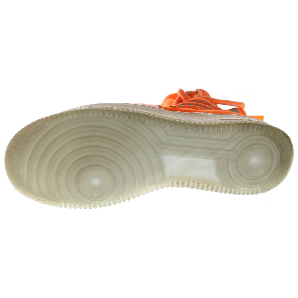 NIKE(ナイキ) SF AIR FORCE 1 HIGH TOTAL ORENGE AA1128-800 SFエアフォース1ハイ トータルオレンジ ハイカットスニーカー オレンジ US11/29cm