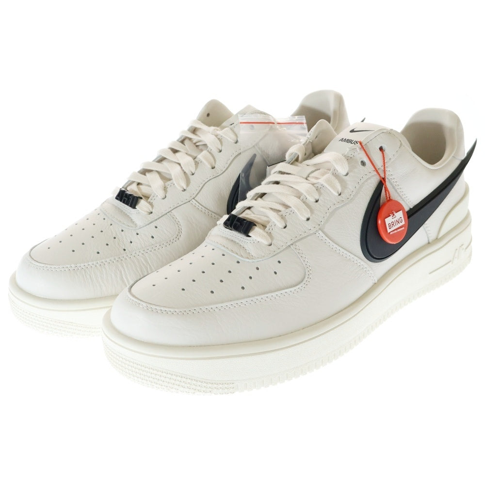 NIKE(ナイキ) ×AMBUSH AIR FORCE 1 LOW PHANTOM DV3464-002 ×アンブッシュ エアフォース1 ファントム ローカットスニーカー ホワイト/ブラック US12/30cm