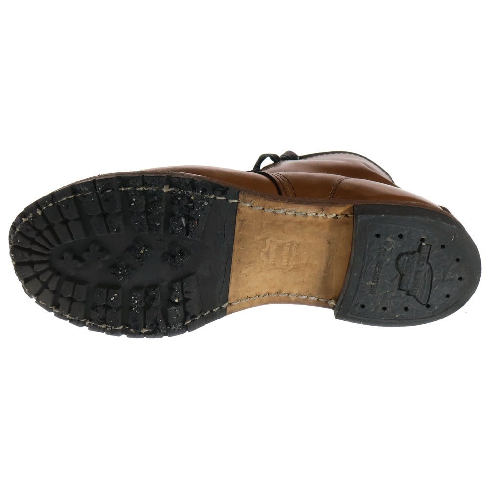 RED WING(レッド ウイング) BECKMAN BOOTS ROUND-TOE ベックマン ラウンド トゥー フェザーストーンレザー ブーツ ブラウン US9.5/27.5cm 9016