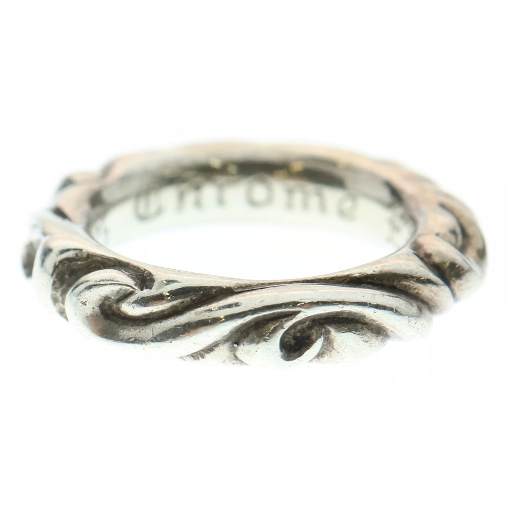CHROME HEARTS(クロムハーツ) SCRL BAND スクロールバンド リング シルバー BCA351