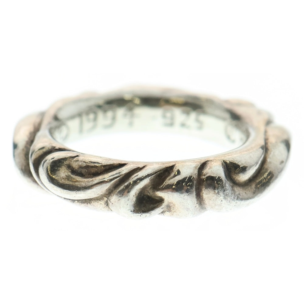 CHROME HEARTS(クロムハーツ) SCRL BAND スクロールバンド リング シルバー BCA351