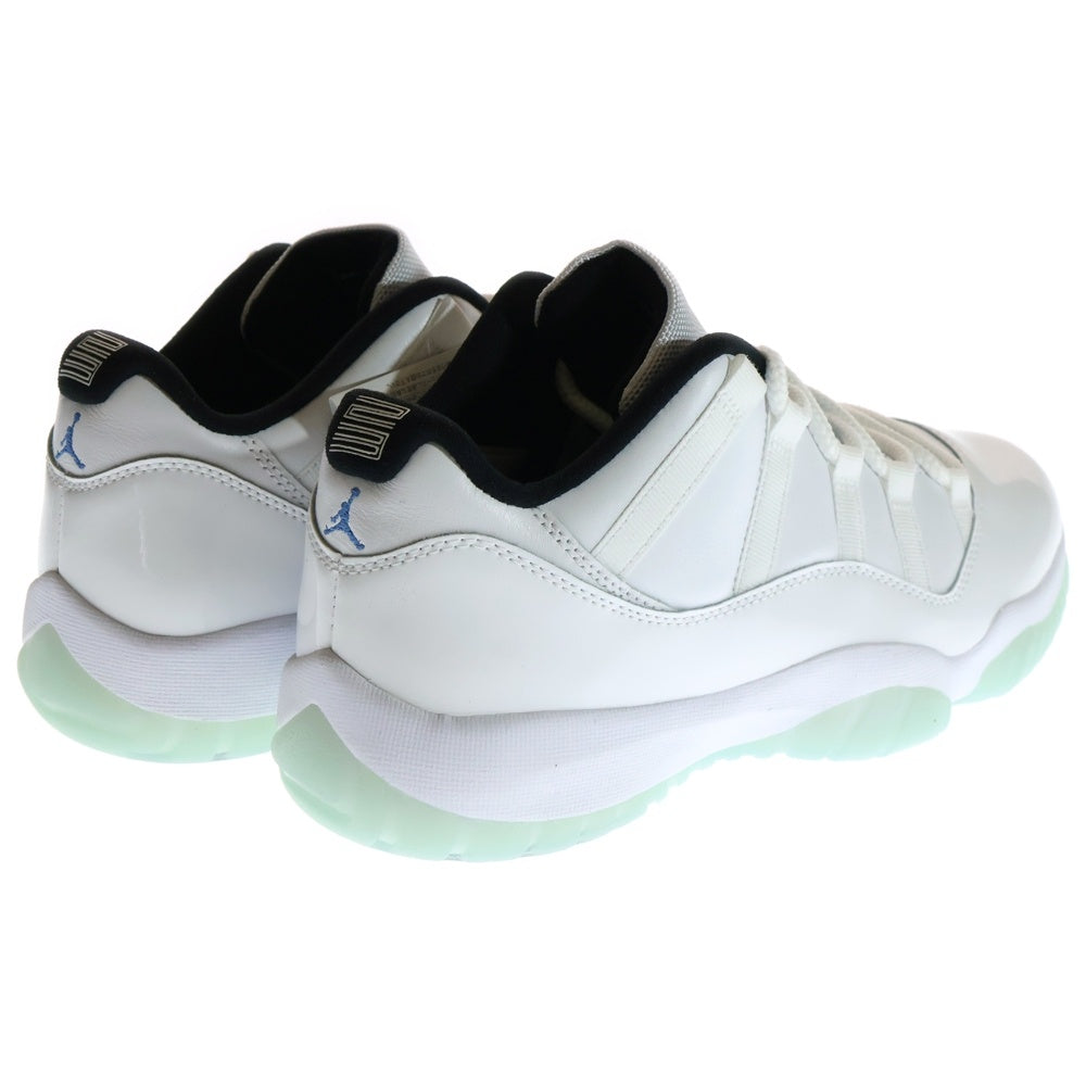 NIKE(ナイキ) AIR JORDAN 11 RETRO LOW LEGEND BLUE AV2187-117 エアジョーダン11 レトロ レジェンドブルー ローカットスニーカー ホワイト/ブルー US9/27cm
