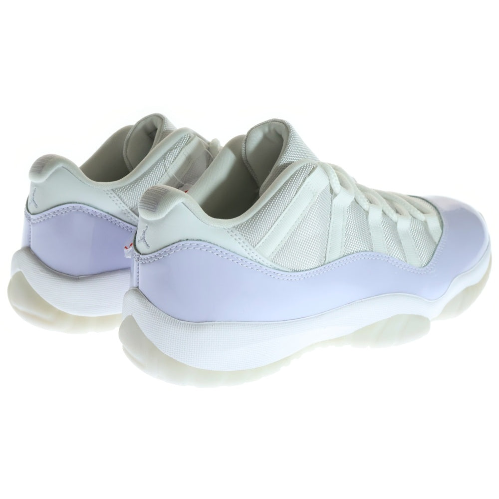 NIKE(ナイキ) WMNS AIR JORDAN 11 RETRO LOW PURE VIOLET AH7860-101 エアジョーダン11 レトロ ピュアヴァイオレット ローカットスニーカー ホワイト/パープル US10/27cm
