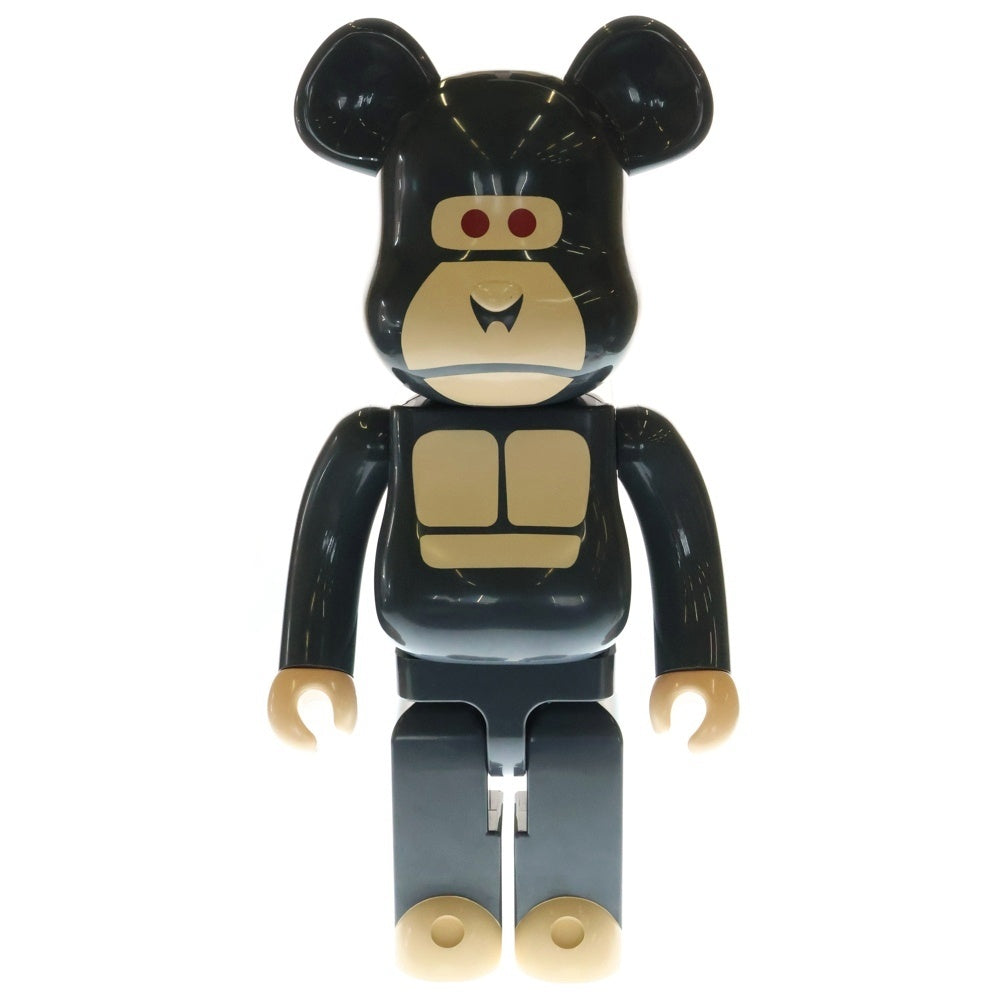 MEDICOM TOY(メディコムトイ) BE@RBRICK XLARGE LITTLE FRIEND BLACK 1000% ベアブリック エクストララージ リトルフレンド フィギュア グレー