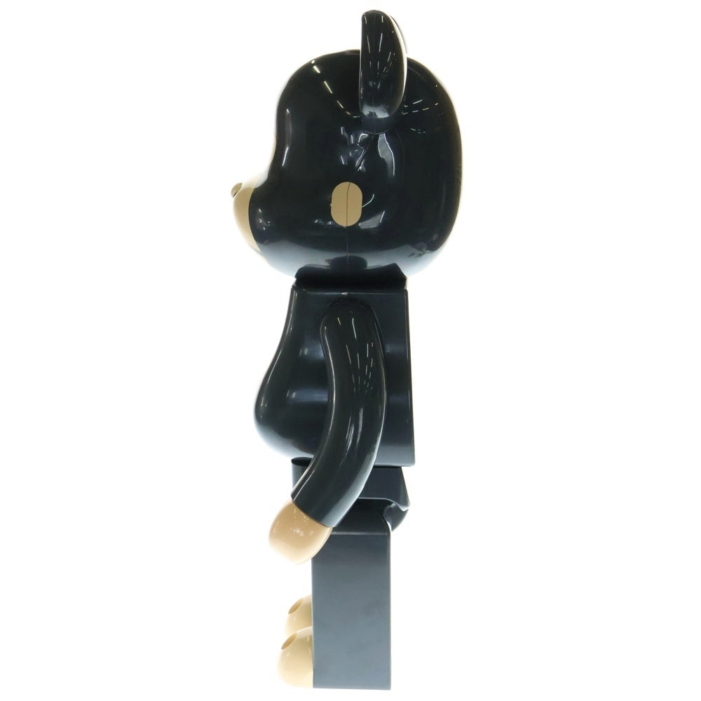MEDICOM TOY(メディコムトイ) BE@RBRICK XLARGE LITTLE FRIEND BLACK 1000% ベアブリック エクストララージ リトルフレンド フィギュア グレー