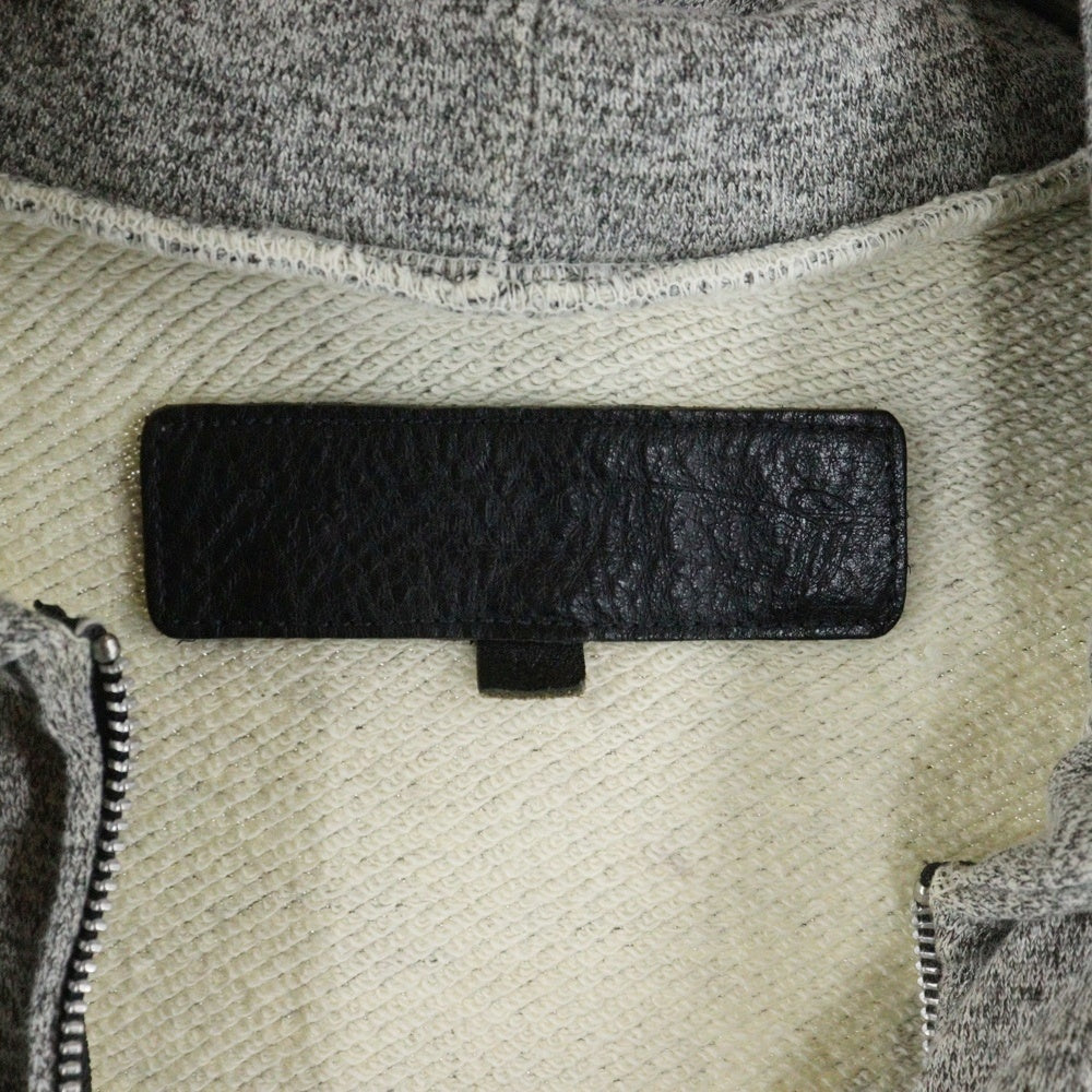 CHROME HEARTS(クロムハーツ) PPO DARLIN HD ZIP MATTY BOY バックプリント ダガー ジップアップパーカー グレー