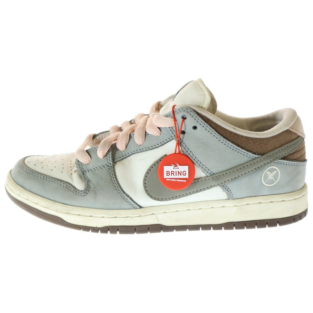 NIKE(ナイキ) ×Yuto Horigome Dunk Low Pro QS Wolf Gray ×堀米雄斗 ダンクロープロ キューエス ウルフグレー US7.5/25.5cm ローカットスニーカー FQ1180-001