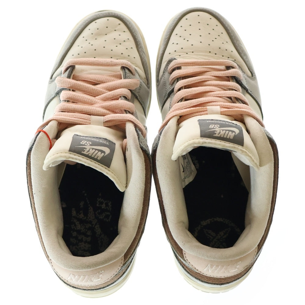 NIKE(ナイキ) ×Yuto Horigome Dunk Low Pro QS Wolf Gray ×堀米雄斗 ダンクロープロ キューエス ウルフグレー US7.5/25.5cm ローカットスニーカー FQ1180-001