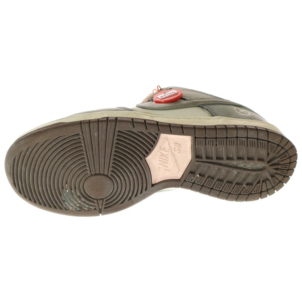 NIKE(ナイキ) ×Yuto Horigome Dunk Low Pro QS Wolf Gray ×堀米雄斗 ダンクロープロ キューエス ウルフグレー US7.5/25.5cm ローカットスニーカー FQ1180-001
