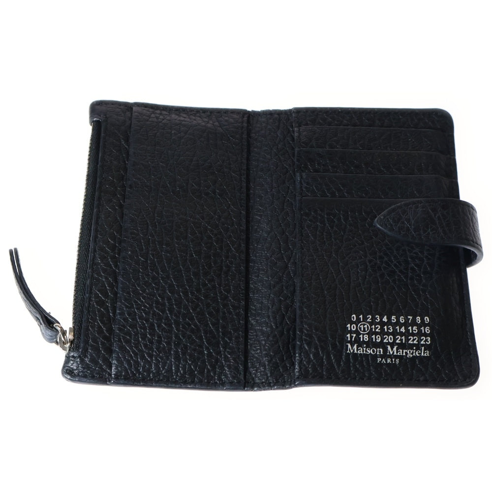 Maison Margiela 11(メゾンマルジェラ11) 4ステッチ ミニウォレット/カードケース ブラック SA1VX0019 P4455