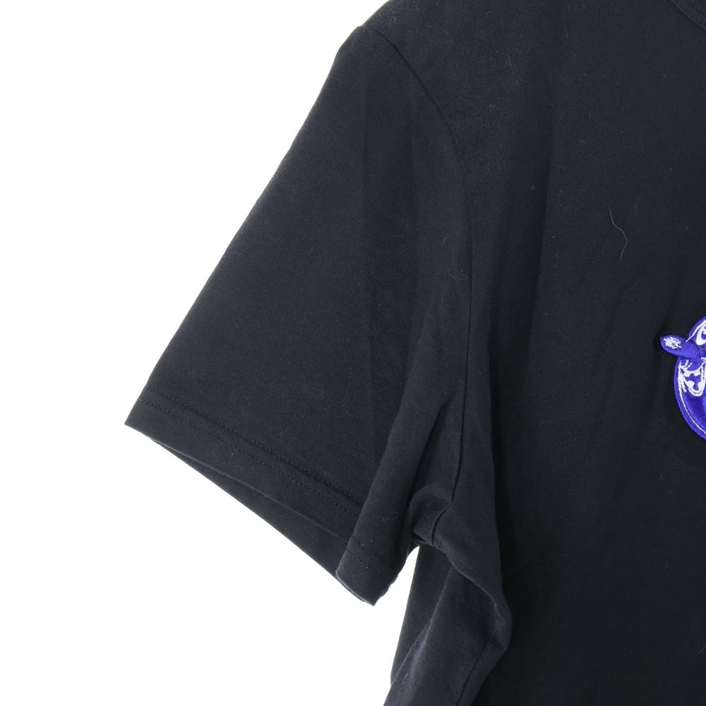 Christian Dior(クリスチャンディオール) 21AW ×KENNY SCHARF Logo T-Shirt ケニーシャーフ ロゴ刺繍 クルーネック半袖Tシャツカットソー ブラック 193J697A0677