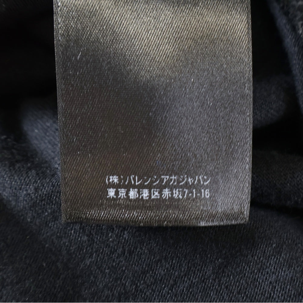 BALENCIAGA(バレンシアガ) Corporate Medium Fit Tee コーポレート ミディアムフィット 半袖Tシャツ カットソー ブラック 612966 TKV86
