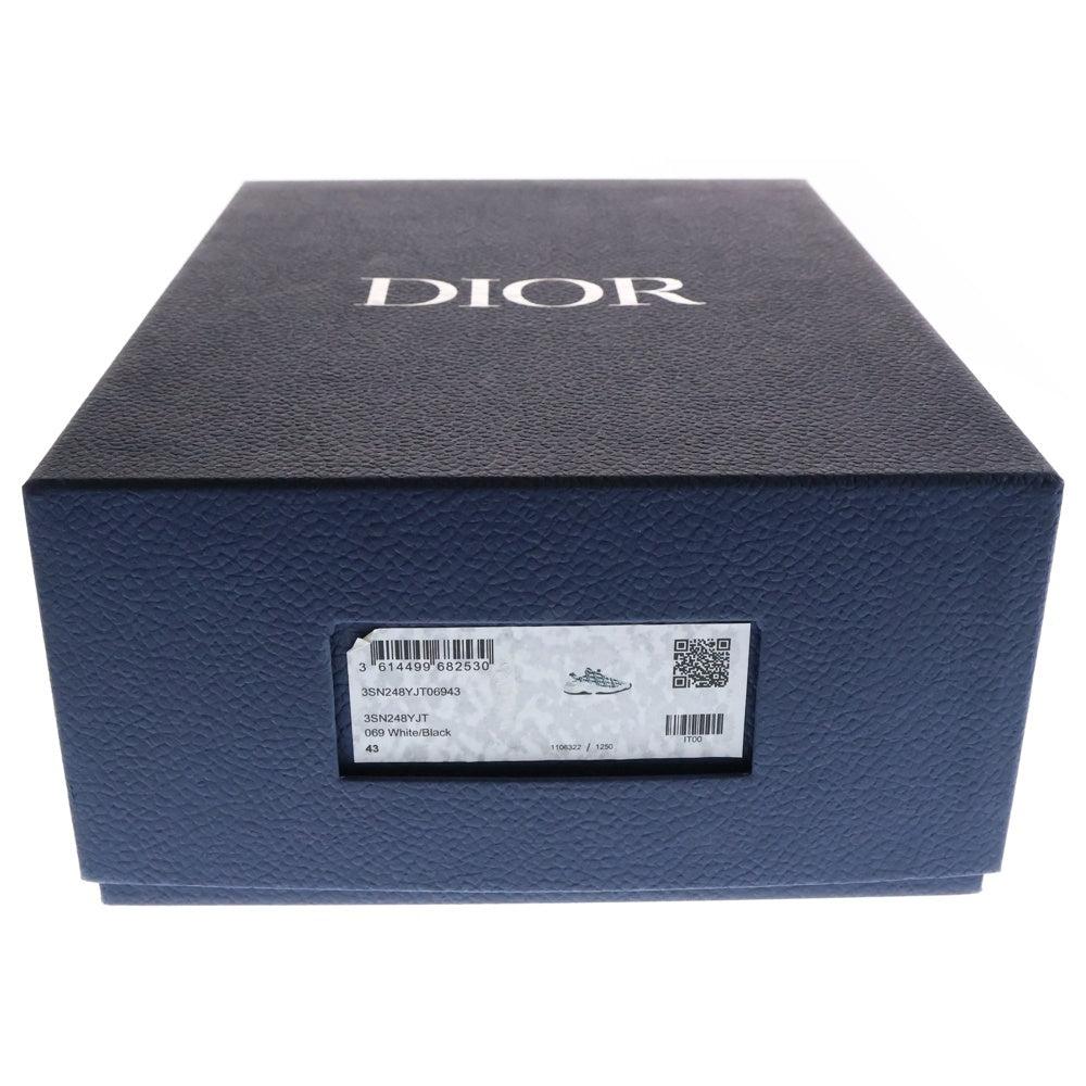 Christian Dior(クリスチャンディオール) B24 オブリークテクニカルファブリック ローカットスニーカー ホワイト 3SN248YJT