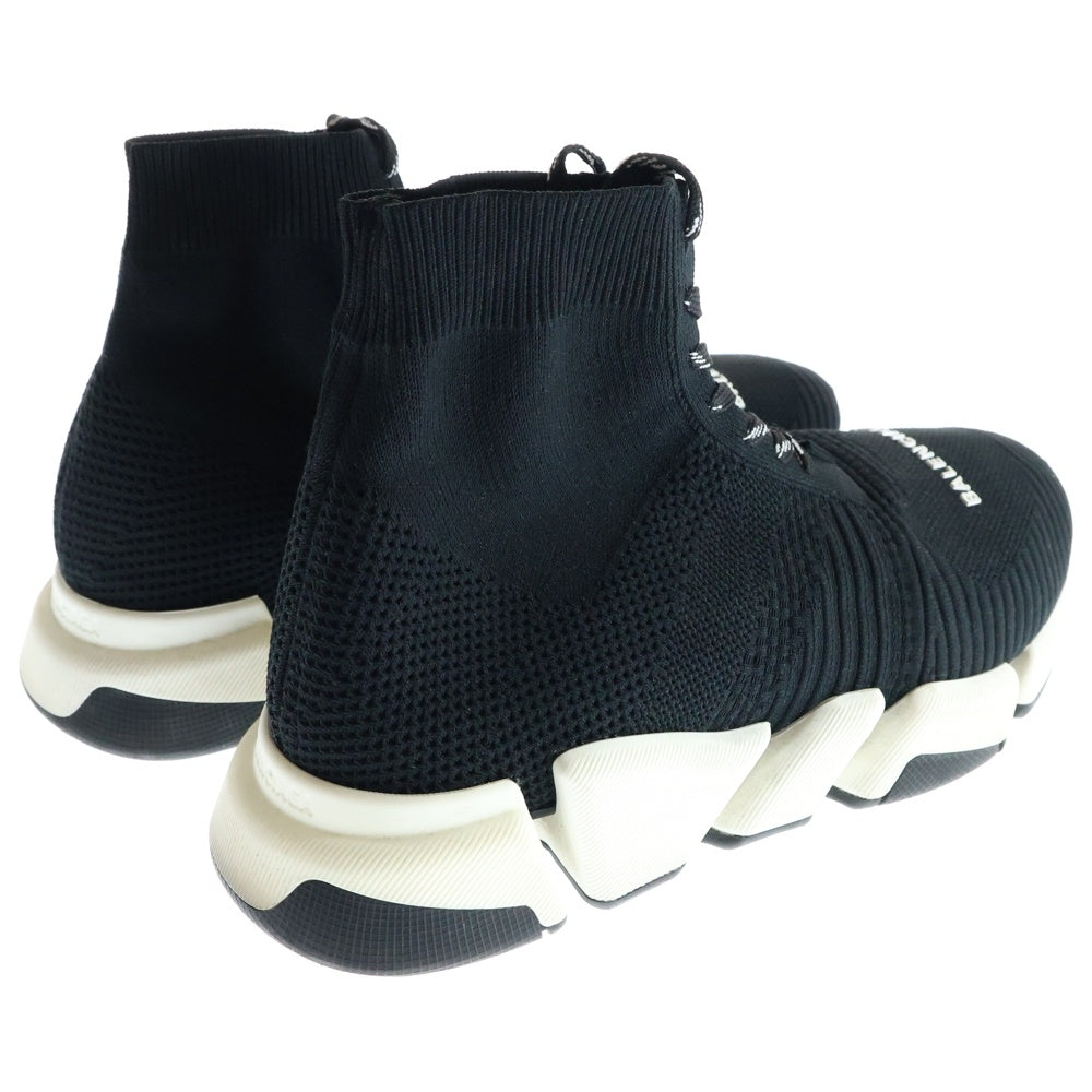 BALENCIAGA(バレンシアガ) SPEED 2.0 スピード2.0 ソックスレースアップ ハイカットスニーカー ブラック
