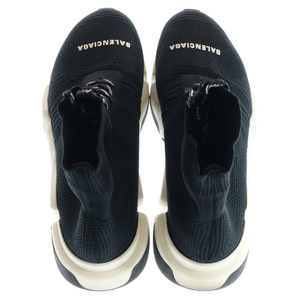 BALENCIAGA(バレンシアガ) SPEED 2.0 スピード2.0 ソックスレースアップ ハイカットスニーカー ブラック